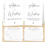 Advice and Wishes for The Mr and Mrs Love is in Bloom Wedding Bridal Shower Rehearsal Dinner Advice Cards Games Date Night Games Bride Shower Guest Book Decorations
