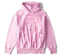 ADVISORY BOARD CRYSTALS, Explanation of the Foregoing Phenomena hoodie, Pink
