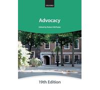 Advocacy (Bar Manuals)
