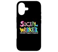 Advocate Support And Empower Social Worker Social Work Month Case for iPhone 17