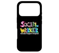 Advocate Support And Empower Social Worker Social Work Month Case for iPhone 17 Pro