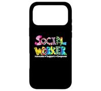 Advocate Support And Empower Social Worker Social Work Month Case for iPhone 17 Pro Max