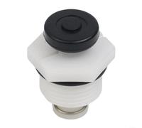 Advokingtap 1-Pack Pressure Washer Pump Head For 2208C With Check Valves And Switch Connector, Plastic White Black Repair Part For Car Cleaning