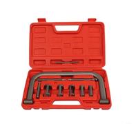 Advokingtap 10Pcs Valve Spring Compressor Tool Kit Alloy For Auto Repair, No-Disassembly Design With Drive Adapters And Pressure Screws For Garage