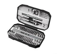 Advokingtap 156-in-1 Electric Screwdriver Set With 5 Torque Levels And 140 Magnetic Bits For PC Laptop for PS4 for PS5 Watch Repair Gifts For Men Gray(Gray)