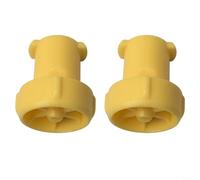 Advokingtap 2-Pack Car Wash Nozzle For Karcher OC3 2644-1250, Adjustable Watering Sprayer For Vehicle Bike Patio Cleaning, Yellow Plastic 28X24cm