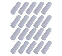 Advokingtap 20Pcs Tent Pole Straight Connector Set, Plastic Inner Diameter 85-19mm Fixed Joints For Fiberglass Aluminum Carbon Poles, Camping Hiking Canopy(12mm)