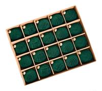 Advokingtap 20PCS Velvet Flocked Christmas Ball Ornaments 6CM Elegant Plush Texture Unique Shaped Design Decorative Baubles for Xmas Tree Holiday Party Home Winter Decor(Slate Green)