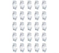 Advokingtap 25Pcs Galvanized Steel EMT Conduit Mounting Bracket With Bolts For Electrical Installation, 1/2 Inch, 3/4 Inch, 1 Inch(1 inch)