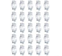 Advokingtap 25Pcs Galvanized Steel EMT Conduit Mounting Bracket With Bolts For Electrical Installation, 1/2 Inch, 3/4 Inch, 1 Inch(3/4 inch)