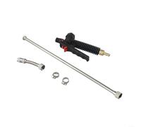 Advokingtap 29 Inch Replacement Sprayer Wand With Adjustable Nozzle, Lockable Lever And Brass Barb Fit For 3/8 Inch Hoses