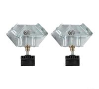 Advokingtap 2Pcs Stainless Steel Adjustable Right Angle Corner Clamps 90 Degree Alignment Vise For Woodworking Welding Cabinet Making DIY Projects(A)