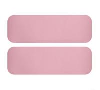 Advokingtap 2Pcs Treadmill Mats 25X80x06cm Foamed Cotton And Silicone Shock Absorbent Non-Slip Pads For Exercise Bike Rowing Machine Running Fitness Equipment(Pink)