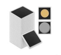 Advokingtap 30PCS Coin Collection Box, Commemorative Capsules With Adjustable Foam Inserts, Clear Acrylic Holders For 16-40 Mm Currency