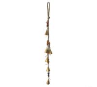 Advokingtap 40Cm Christmas Wind Chime Pendant Retro Style Bell Decoration Festive Hanging Ornament For Home Garden