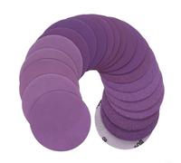 Advokingtap 40Pcs 3 Inch Sanding Discs 320 Grit Aluminum Oxide Hook And Waterproof Sandpaper For Wood Metal(2000#)