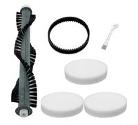 Advokingtap 6Pcs Replacement For Brushroll Belt And Foam Filter Set For Shark Navigator SV1106 SV1100 Cordless Upright Vacuum Cleaner