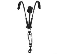 Advokingtap Alto Tenor Soprano Sax Strap,1X Adjustable Double Shoulder Sax Strap, Three-Point Support For Alto Tenor Soprano, Non-Slip Comfort For Stage Performance And Practice For Sessions