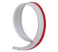 Advokingtap Bath Sealant Strip,Shower Tray Sealing Strip, Bath Sink Edging Seal Trim 45Mm Width 15Mm Height White Waterproof Barrier For Bathroom Kitchen Floor 1M/3M(3 meters)