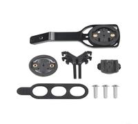 Advokingtap Bicycle Computer Mount For Garmin/Cateye/Bryton, Aluminium Alloy Handlebar Bracket, Black 105Mm, Road Cycling Accessory