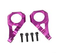 Advokingtap Direct Mount Stem For Dual Crown Forks For DH Mountain Bike 31.8mm Handlebar, One- Piece Construction Lightweight(Purple)