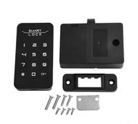 Advokingtap Electronic Password Cabinet Lock, With Fingerprint Intelligent Smart USB Rechargeable Lock For Office File Cabinets And Lockers