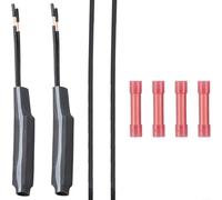 Advokingtap Electronic Shock Absorber Bypass Kit For Buick/GMC/Cadillac/Chevrolet/Ford 2000-2012, Rubber Metal Construction, Black, Ideal For Vehicle