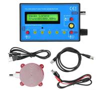 Advokingtap FG-200 DDS Function Signal Generator With 001Hz-500kHz Frequency Counter, 15 Waveform Outputs Including Sine And Square Waves, Compact ABS