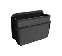 Advokingtap Foldable Car Trash Can Oxford Fabric 2L Door Mounted Storage Bag Waterproof Waste Bin Organizer For Auto Interior(Black)