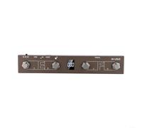 Advokingtap For M-VAVE Chocolate Plus For MIDI Footswitch Controller Rechargeable 4 Buttons, For Musicians USB Control(Brown)