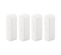 Advokingtap For Tuya Smart WiFi Temperature Humidity Detector Real-Time Alerts App Control Compatible With Home Multiple Installation Options White(4pcs wifi)