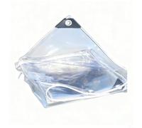 Advokingtap Forklift Cover For Rain, Waterproof Cab Enclosure Clear Fork Truck Cover With PE Membrane, 135 * 114cm, Easy Installation(Transparent)