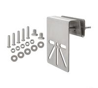 Advokingtap Gutter Mount Metal Bracket For EufyCam S4, Solar Security Camera Holder, No Drill Installation, Support And Reliable Outdoor Performance