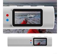 Advokingtap High-Resolution 2K Wearable Camera 110° Wide Angle Waterproof Mini Body Cam WiFi Enabled Loop Recording for Outdoor Sports(White)