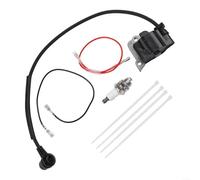 Advokingtap Ignition Coil Kit With Spark Component And Cable Ties For RY3714/RCS3835T & RY3716 Chainsaws 37Cc, Metal Build, Outdoor Cutting Tasks