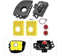 Advokingtap Lawn Mower Air Filter Kit for BS 300E 450E 500E Series Engines - Complete Replacement Set with Cover Base Spring Gasket