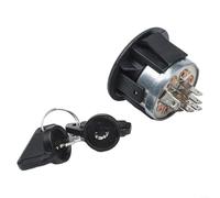 Advokingtap Lawn Mower Starter Ignition Switch With Key 7 Terminals Design For Model 01588300, Easy Installation