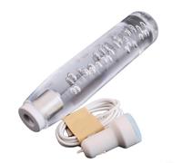 Advokingtap Manual Transmission Gear Shift Knob Crystalline Bubble Acrylic LED Light Color Options 15cm 20cm Compatible with Most Manual and Automatic Cars for Car Modification(20cm Discoloration)