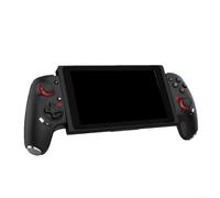 Advokingtap Mobile Gaming Controller Wireless Gamepad with Hall Effect Joystick Dual Vibration Gyroscope for Switch 2/1 PC Remote Black