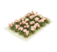 Advokingtap Model Flowers 20Pcs Static Grass Rose Peony Wildflowers Realistic Miniature Scenery For Building Models Sand Tables Train Layouts Scaled(Begonia)