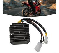 Advokingtap Motorcycle Voltage Regulator Rectifier With Cooling Fins Fits For BMW F650GS F650ST Road Funduro, Easy To Install