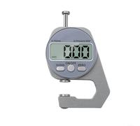 Advokingtap Pocket Digital Thickness Gauge, 0-10mm With Interchangeable Flat Elbow Electronic Micrometer For Paper And Metal Measurement Tool(short hair)