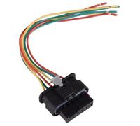 Advokingtap Rear Taillight Connector Harness 61132359993 4-Line/6-Line Plastic For BMW 1/2/M2 Series F20 F22 F23 F87 2011-2021 And for for MINI Cooper F54-F67 2014-2024, Car Repair(6-line)