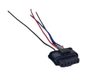 Advokingtap Rear Taillight Connector Harness 61132359993 4-Line/6-Line Plastic For BMW 1/2/M2 Series F20 F22 F23 F87 2011-2021 And for for MINI Cooper F54-F67 2014-2024, Car Repair(4-line)