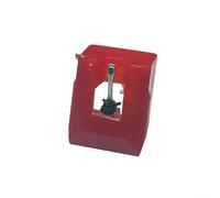 Advokingtap Replacement Stylus Needle For Audio Technica AT-VMN95E/ATN95E/AT3400 Series, Aluminum Plastic Construction, Red, Length 15×Width 12×Height