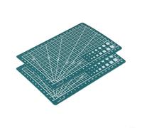 Advokingtap Self-Healing Cutting Mat Set, Non-Slip Blue Yellow Green For A3 For A4 A5 Double-Sided Cutting Board For Paper And Quilting 2-Piece (2PCS A5 green)