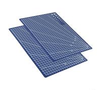 Advokingtap Self-Healing Cutting Mat Set, Non-Slip Blue Yellow Green For A3 For A4 A5 Double-Sided Cutting Board For Paper And Quilting 2-Piece (2PCS For A4 blue)