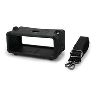 Advokingtap Silicone Cover With Shoulder Strap For Marshall Emberton III Speaker, Protective Case Travel Carrying Skin(Black)
