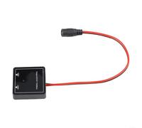 Advokingtap Solar Mobile Power Supply Dual USB Voltage Regulator Charger Smart Voltage Control ABS Compact 5V 3A Outdoor Portable Solar Charging Module(Female)