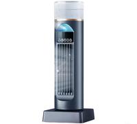 Advokingtap Tower Fan, Standing Fan With Remote, Quiet Bladeless Cooling And Mist Humidifier With 6 Speeds, 120° Oscillating Electric Fan With LED Display, Floor For Bedroom Home(D)